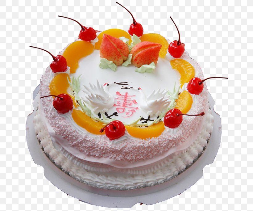 Birthday Cake Chiffon Cake Cream Torte Layer Cake, PNG, 670x683px, Birthday Cake, Baked Goods, Birthday, Buttercream, Cake Download Free
