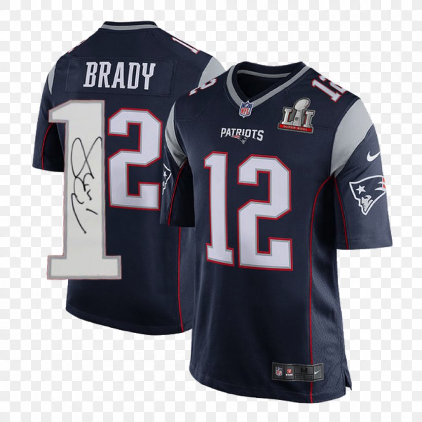 New England Patriots NFL Super Bowl LI Jersey T-shirt, PNG, 1000x1000px, New England Patriots, Active Shirt, Brand, Clothing, Fanatics Download Free