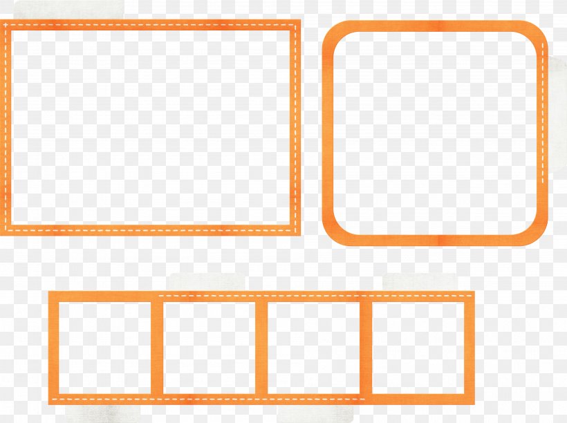 Orange Picture Frames Photography, PNG, 3784x2825px, Orange, Area, Photography, Picture Frames, Rectangle Download Free