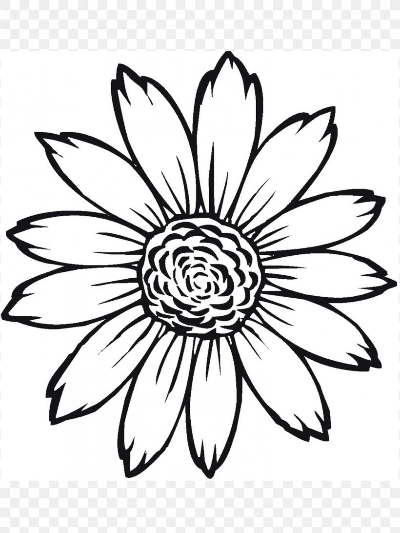 Coloring Book Common Sunflower Image Light, PNG, 1501x2000px, Coloring Book, Adult, Artwork, Black And White, Child Download Free