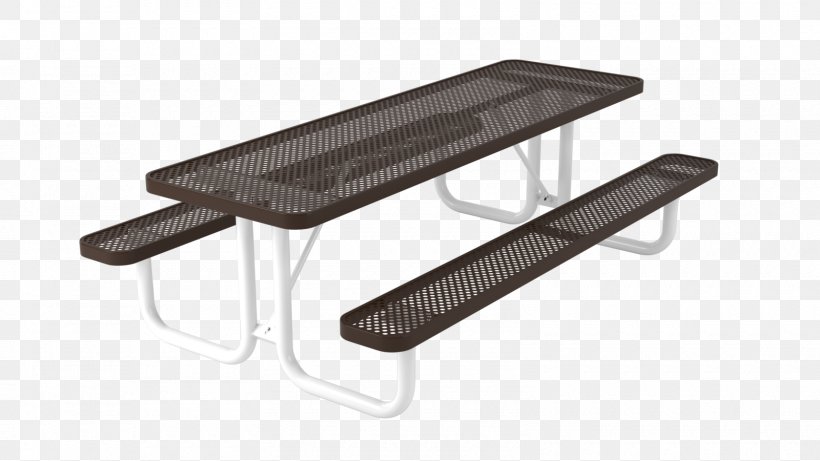 Picnic Table Garden Furniture Bench, PNG, 1600x900px, Table, Bench, Chair, Coating, Expanded Metal Download Free