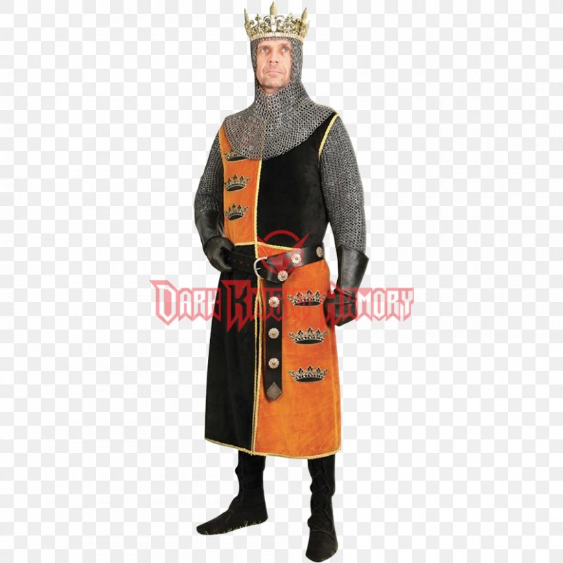 Robe King Arthur Tunic Costume Knight, PNG, 850x850px, Robe, Belt, Clothing, Clothing Accessories, Coat Download Free