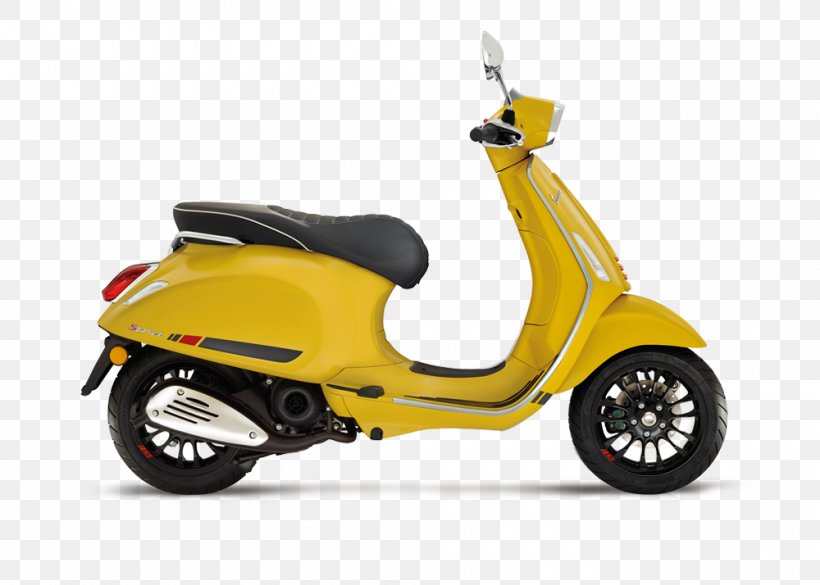 Scooter Piaggio Vespa Sprint Motorcycle, PNG, 1000x714px, Scooter, Aprilia, Automotive Design, Car Dealership, Cycle World Download Free