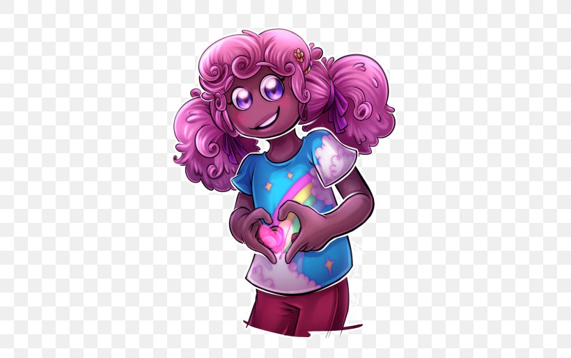 Cartoon Pink M Character Fiction, PNG, 500x514px, Watercolor, Cartoon, Flower, Frame, Heart Download Free