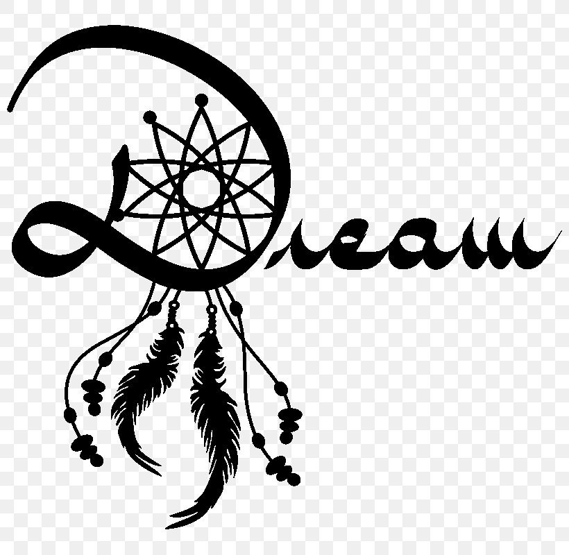 Dreamcatcher Child Sticker Indigenous Peoples Of The Americas, PNG, 800x800px, Dreamcatcher, Artwork, Bed, Black And White, Child Download Free