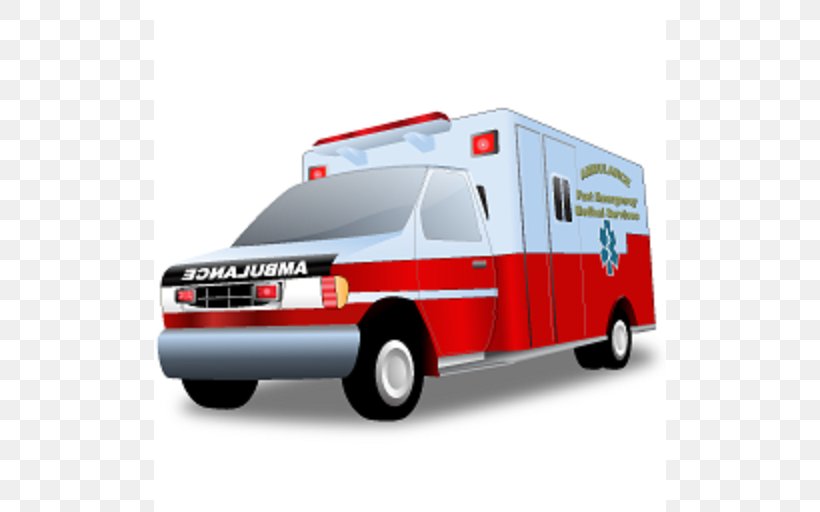 Ambulance Clip Art, PNG, 512x512px, Ambulance, Automotive Design, Brand, Car, Emergency Download Free