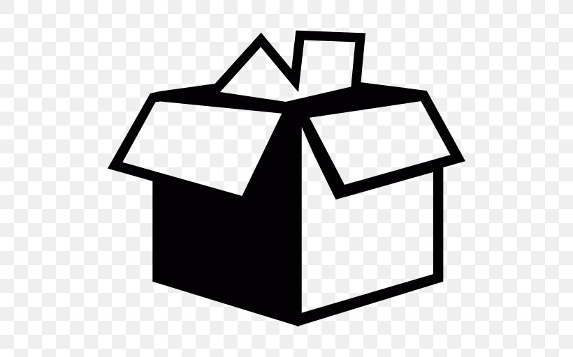 Parcel Box Packaging And Labeling Corrugated Fiberboard Cardboard, PNG, 512x512px, Parcel, Area, Artwork, Black And White, Box Download Free