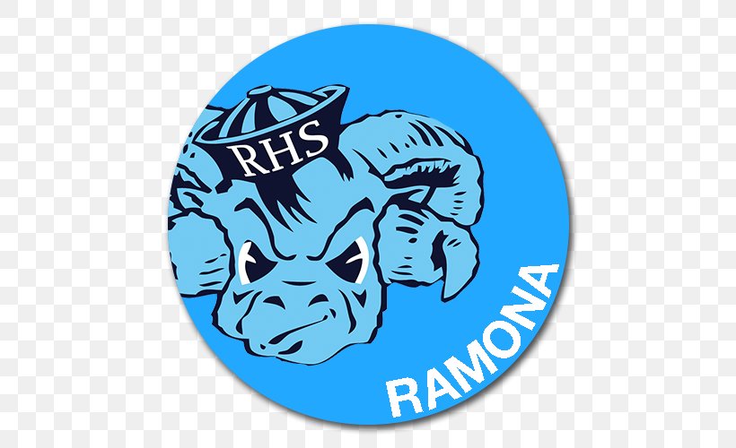 Ramona High School Logo Clip Art Illustration Headgear, PNG, 500x500px, Ramona High School, Animal, Brand, Character, Fiction Download Free
