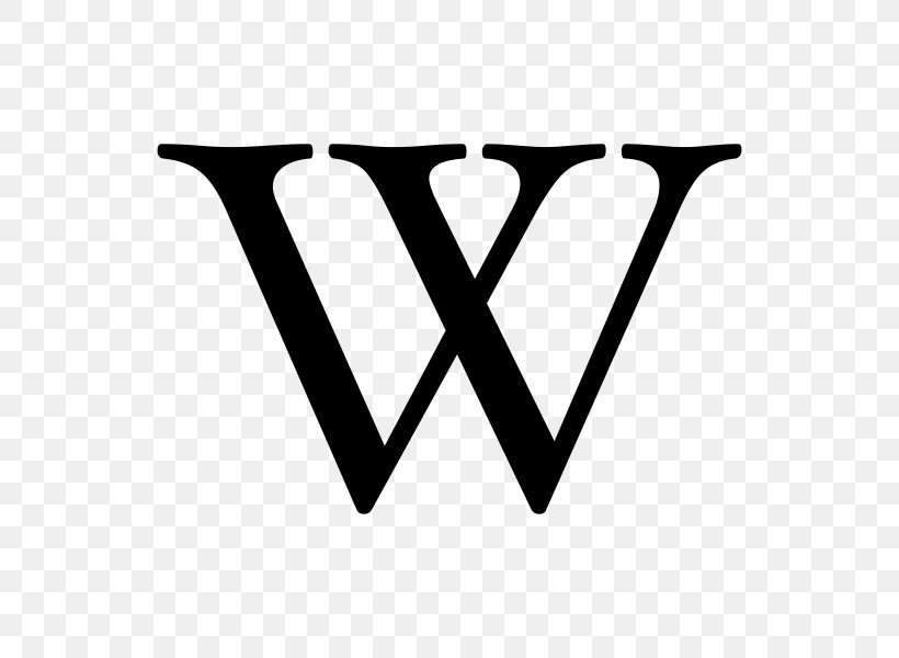 English Wikipedia Wikimedia Foundation, PNG, 600x600px, Wikipedia, Black, Black And White, Brand, Chinese Wikipedia Download Free