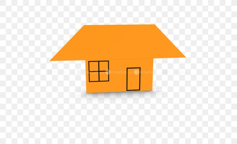 House Property Line Angle, PNG, 500x500px, House, Area, Facade, Orange, Property Download Free