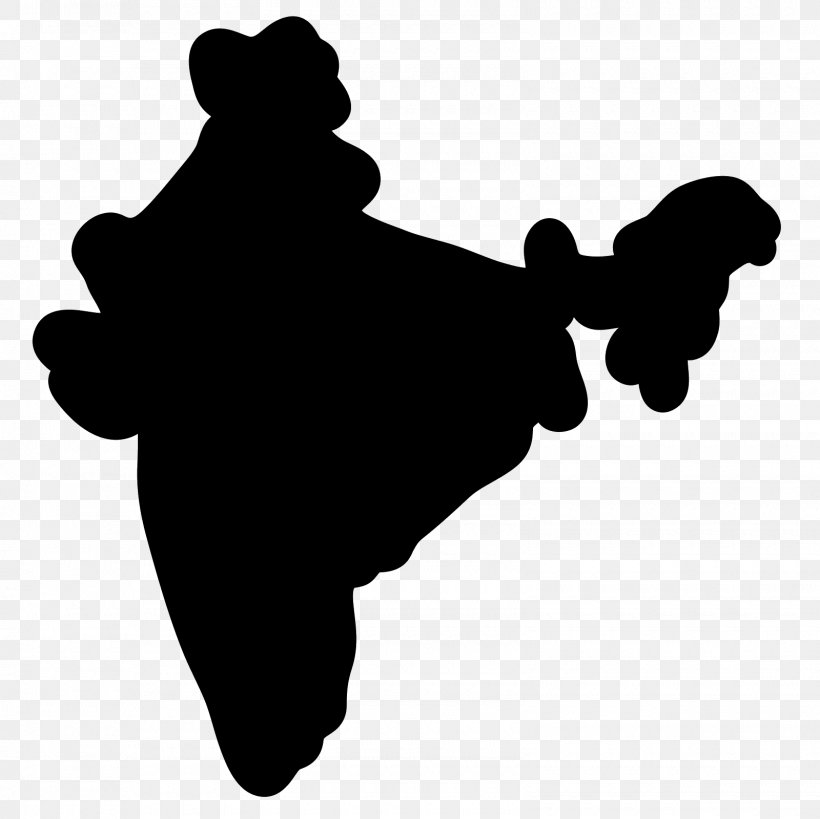 India World Map, PNG, 1600x1600px, India, Advertising, Black And White, Border, Dwg Download Free