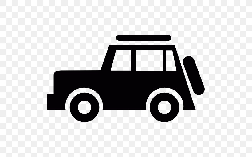 Jeep Wrangler Car Four-wheel Drive, PNG, 512x512px, Jeep, Automotive Design, Automotive Exterior, Black, Black And White Download Free