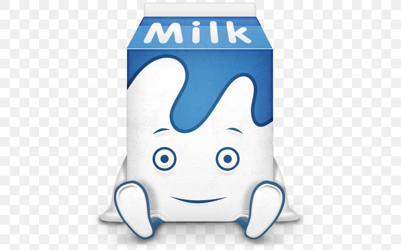 Milk Carton Dairy Products, PNG, 512x512px, Milk, Blue, Box, Carton, Dairy Products Download Free