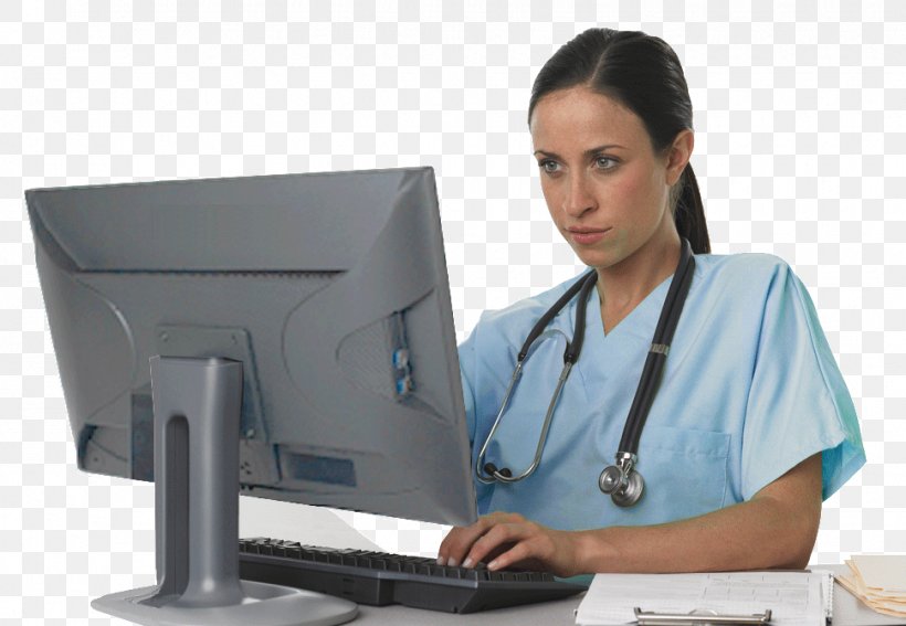 Nursing Computer Unlicensed Assistive Personnel Health Care Clip Art, PNG, 970x671px, Nursing, Clinic, Computer, Computer Operator, Computer Professional Download Free