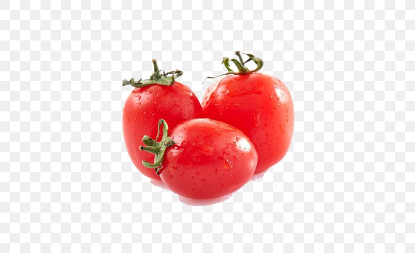 Plum Tomato Cherry Tomato Organic Food Vegetable, PNG, 500x500px, Watercolor, Cartoon, Flower, Frame, Heart Download Free