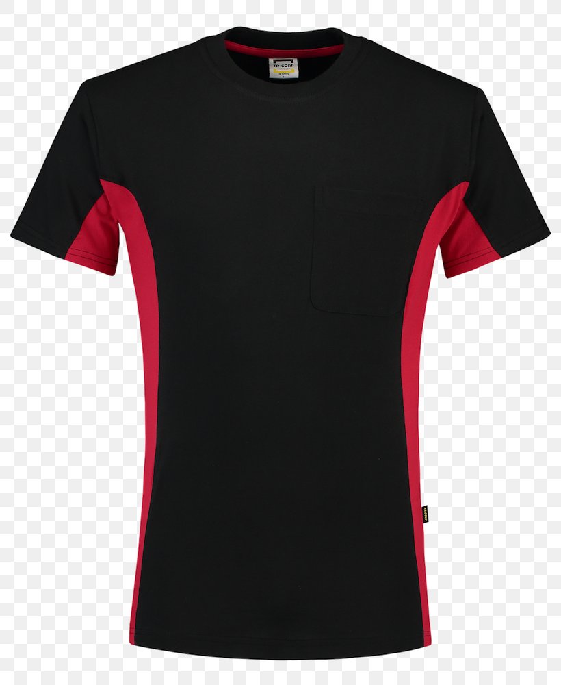 T-shirt Clothing Workwear Sleeve Industry, PNG, 813x1000px, Tshirt, Active Shirt, Black, Clothing, Collar Download Free