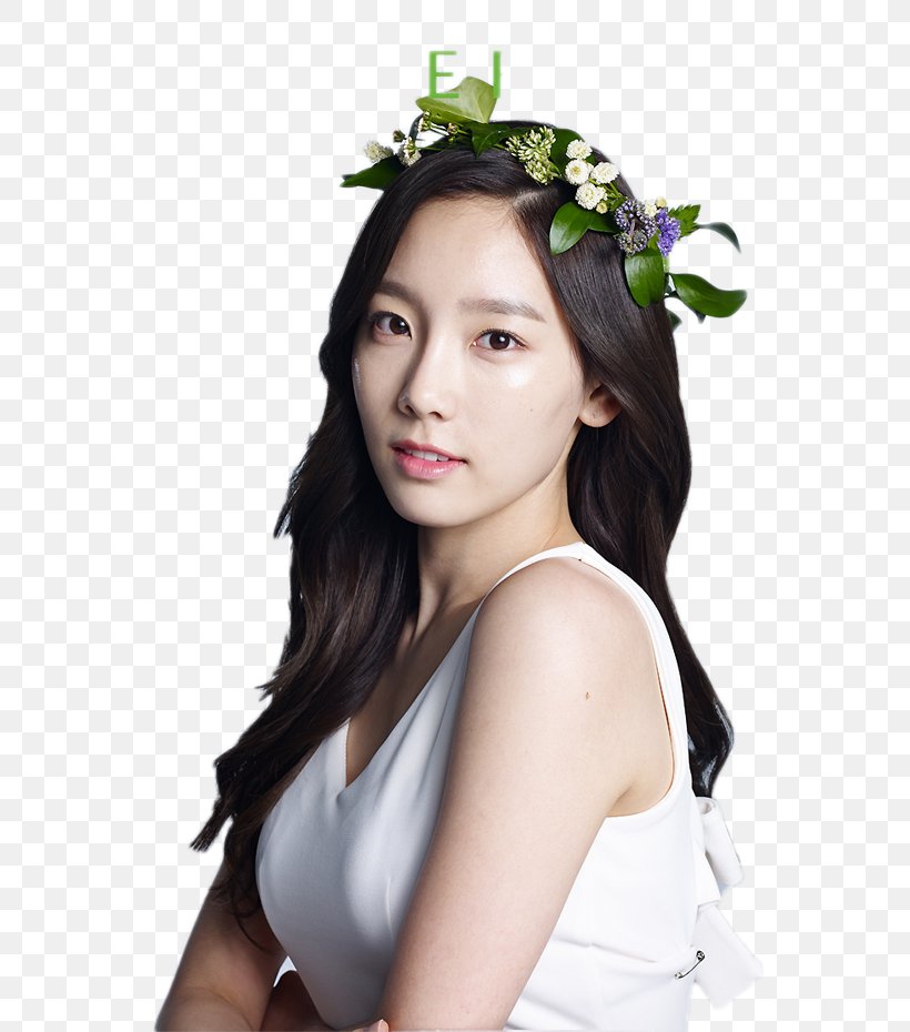 Taeyeon Girls' Generation Nature Republic Check, PNG, 670x930px, Taeyeon, Beauty, Black Hair, Check, Crown Download Free