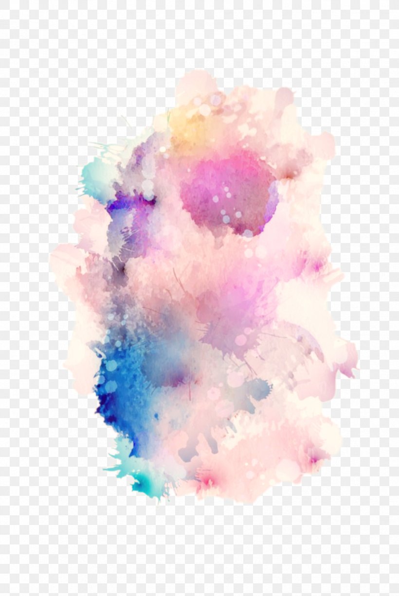 Watercolor Painting Pastel Abstract Art, PNG, 1723x2578px