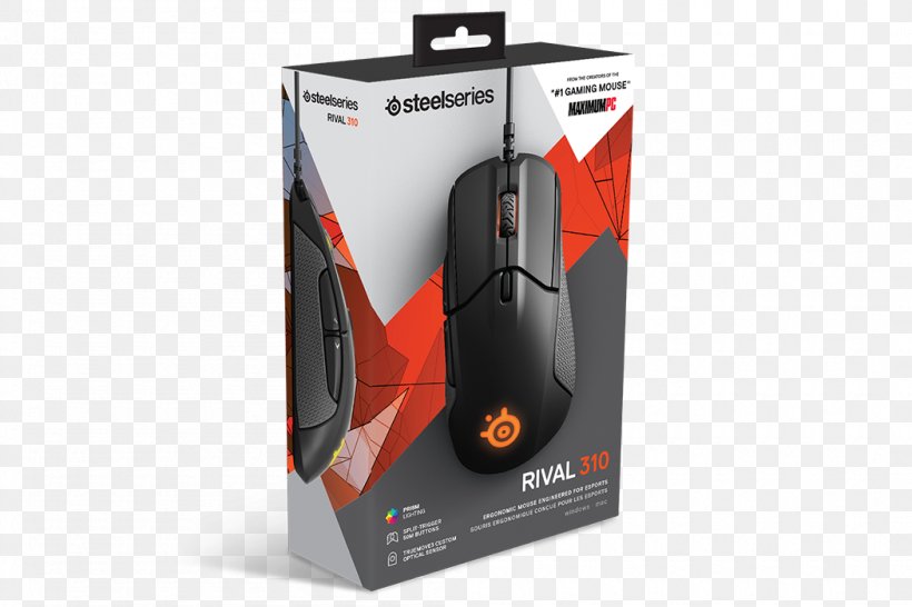 Computer Mouse Steelseries Rival 310 Ergonomic Gaming Mouse SteelSeries Sensei 310, PNG, 1050x700px, Computer Mouse, Brand, Computer Accessory, Computer Component, Computer Hardware Download Free