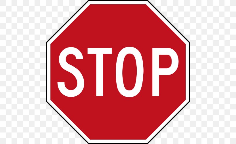 Stop Sign Clip Art, PNG, 500x500px, Stop Sign, Area, Blog, Brand, Document Download Free