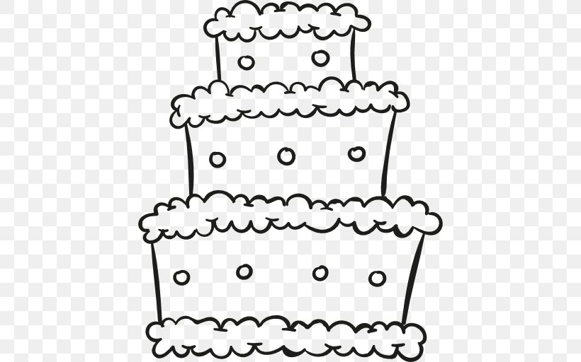 Birthday Cake Wedding Cake Torte, PNG, 512x512px, Birthday Cake, Area, Birthday, Black, Black And White Download Free