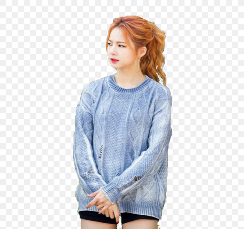 Solji EXID CRIME SCENE South Korea Sweater, PNG, 600x768px, Solji, Blouse, Blue, Clothing, Crime Scene Download Free