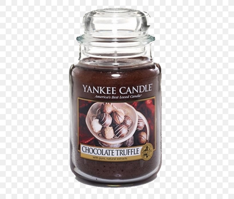 Chocolate Truffle Yankee Candle Vanilla Jar, PNG, 700x698px, Chocolate Truffle, Candle, Chocolate, Flavor, Food Download Free