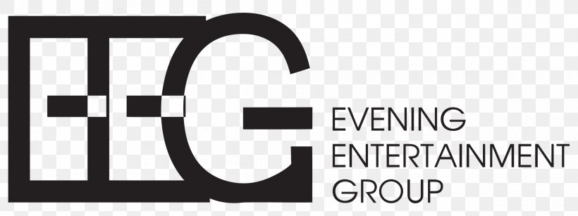 Evening Entertainment Group Logo Brand Industry, PNG, 2400x900px, Evening Entertainment Group, Area, Black And White, Brand, Company Download Free