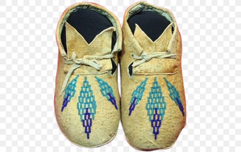 Indigenous Peoples Of The Americas Moccasin Shoe Beadwork Rawhide, PNG, 519x519px, Indigenous Peoples Of The Americas, Ankle, Antique, Beadwork, Child Download Free