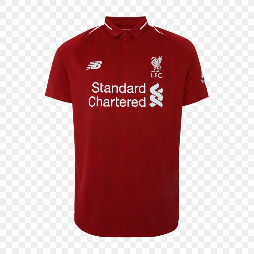 2018–19 Liverpool F.C. Season Premier League T-shirt Jersey, PNG, 1600x1600px, Liverpool Fc, Active Shirt, Adam Lallana, Brand, Collar Download Free