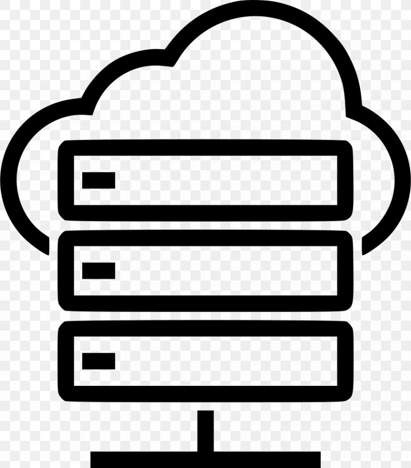 Cloud Computing Computer Servers Computer Network Web Hosting Service, PNG, 860x980px, Cloud Computing, Area, Black And White, Cloud Storage, Computer Hardware Download Free