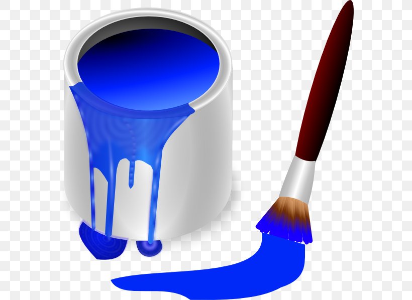 Color Red Paint Clip Art, PNG, 588x598px, Color, Black, Blue, Brush, Coloring Book Download Free