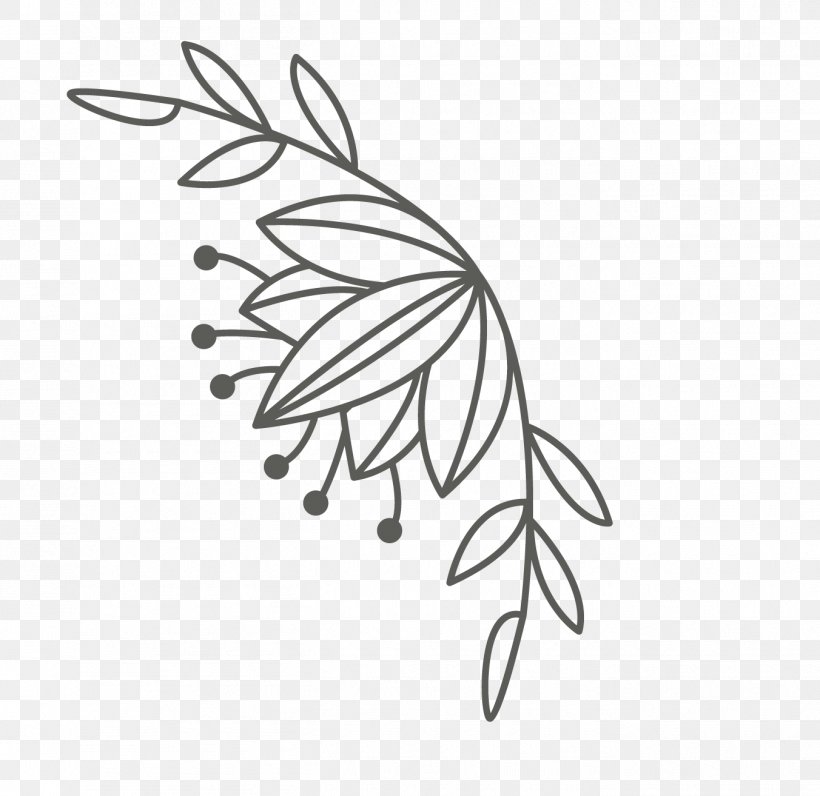 Lovebird Plant Stem Clip Art, PNG, 1352x1313px, Lovebird, Area, Art, Black And White, Branch Download Free