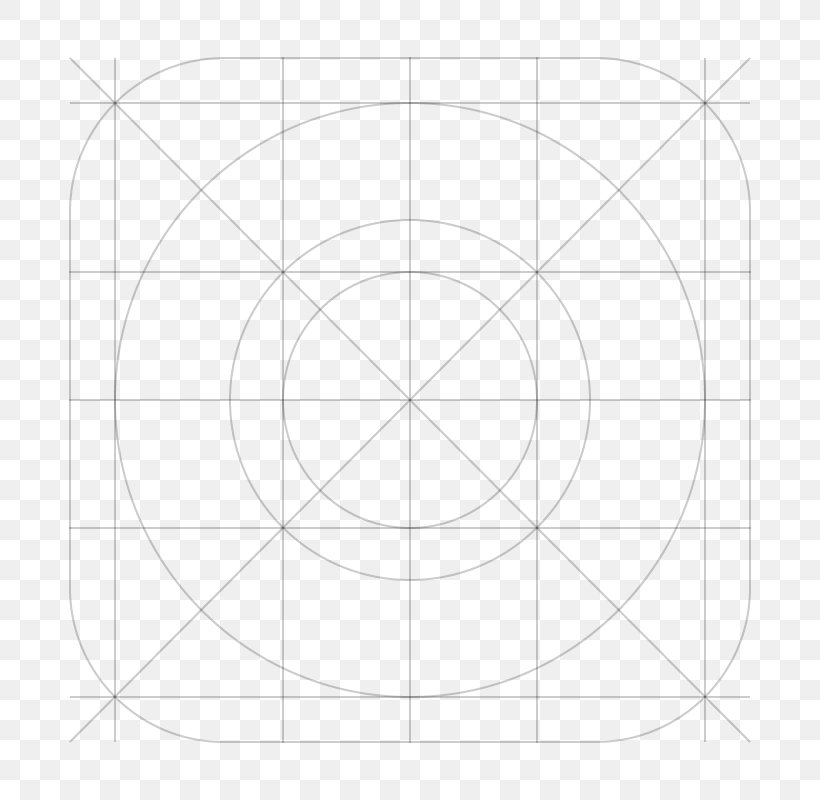Grid IOS 7, PNG, 800x800px, Grid, Area, Black And White, Diagram, Icon Design Download Free