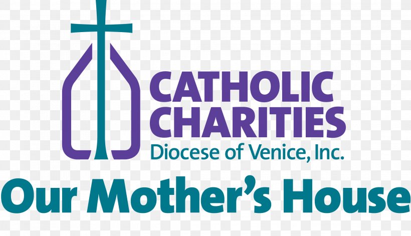 Roman Catholic Diocese Of Venice In Florida Catholic Charities Charitable Organization, PNG, 2276x1310px, Catholic Charities, Area, Blue, Brand, Catholic Charities Usa Download Free