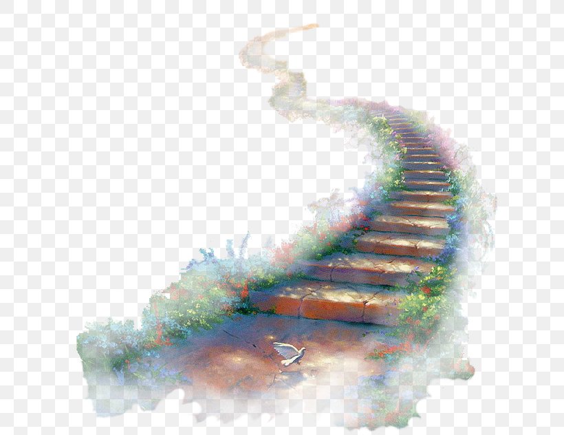 Watercolor Painting Stairway To Heaven Organism, PNG, 627x632px, Watercolor Painting, Organism, Paint, Stairway To Heaven, Water Download Free