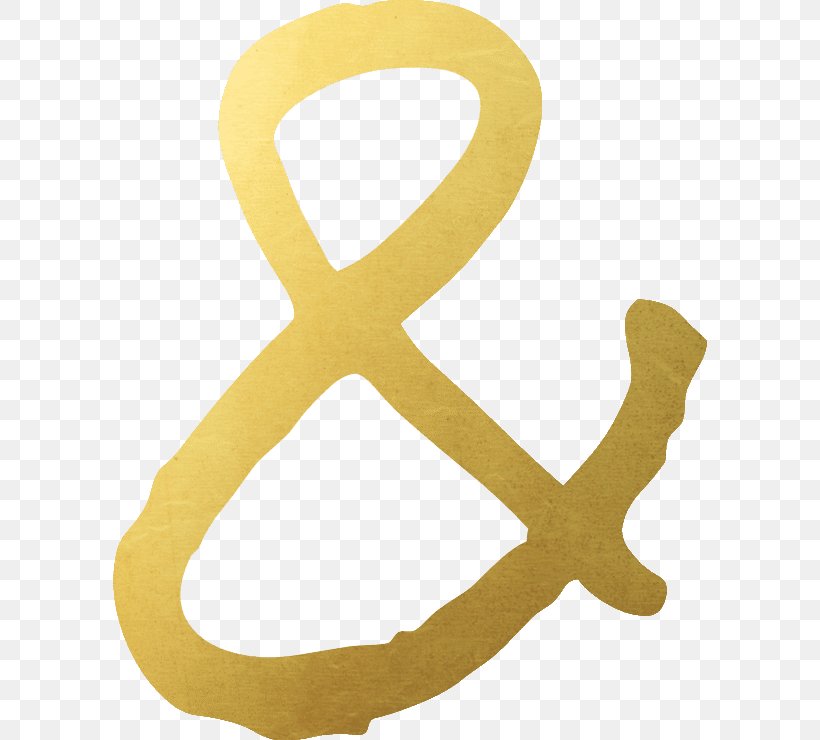 Ampersand Symbol Typeface Clip Art Design, PNG, 594x740px, Ampersand, Monogram, Symbol, Typeface, Yellow Download Free