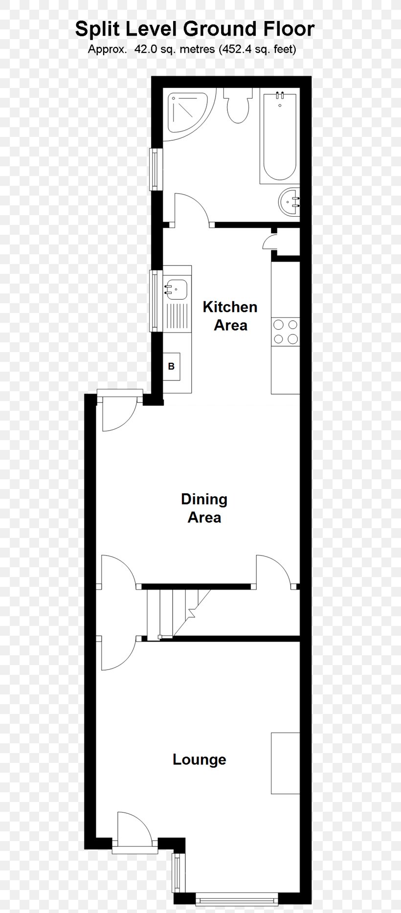 Floor Plan White Line, PNG, 520x1867px, Floor Plan, Area, Black And White, Diagram, Drawing Download Free