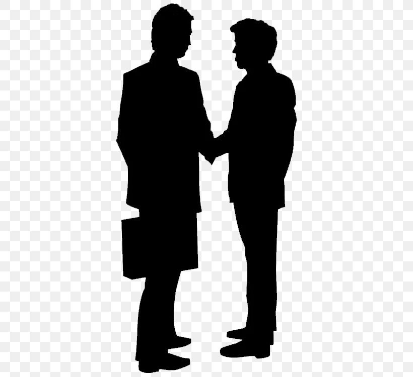 Handshake Sticker Decal, PNG, 500x750px, Handshake, Black And White, Business, Communication, Conversation Download Free