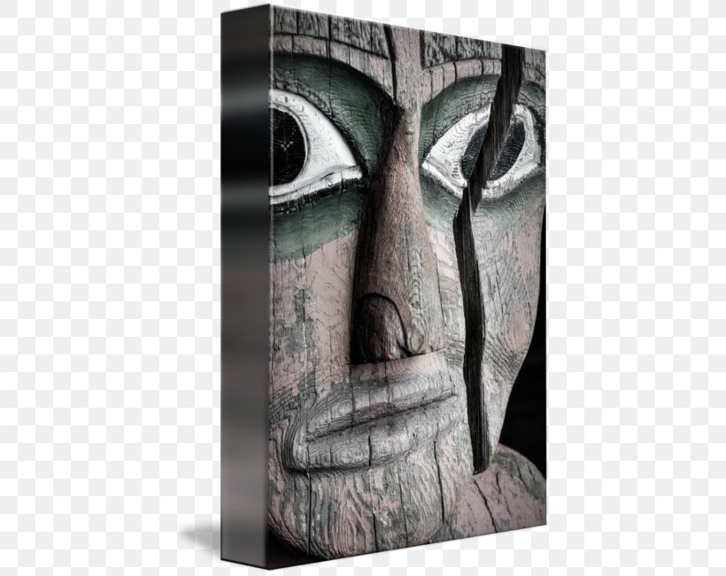 Wrangell Sculpture Gallery Wrap Totem Pole Canvas, PNG, 427x650px, Sculpture, Alaska, Art, Artifact, Canvas Download Free