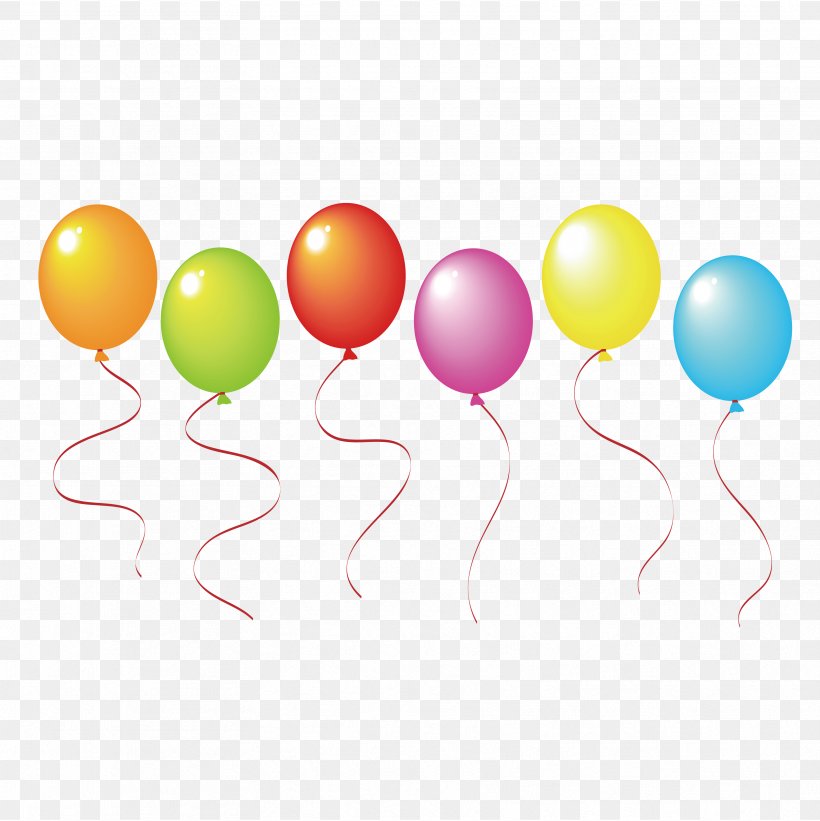 Balloon Party Greeting Card Clip Art, PNG, 3333x3338px, Balloon, Balloon Modelling, Birthday, Color, Gift Download Free