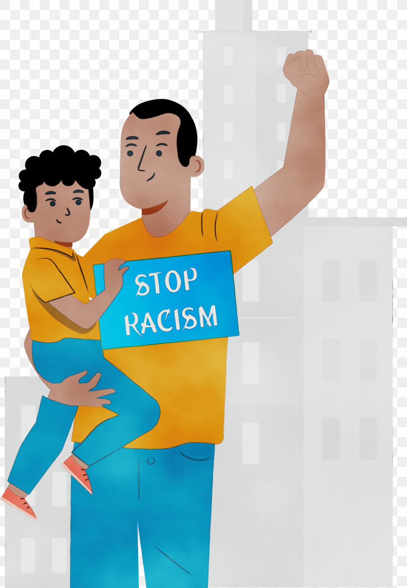 Cartoon Meter Behavior Human, PNG, 2076x3000px, Stop Racism, Behavior, Cartoon, Human, Meter Download Free