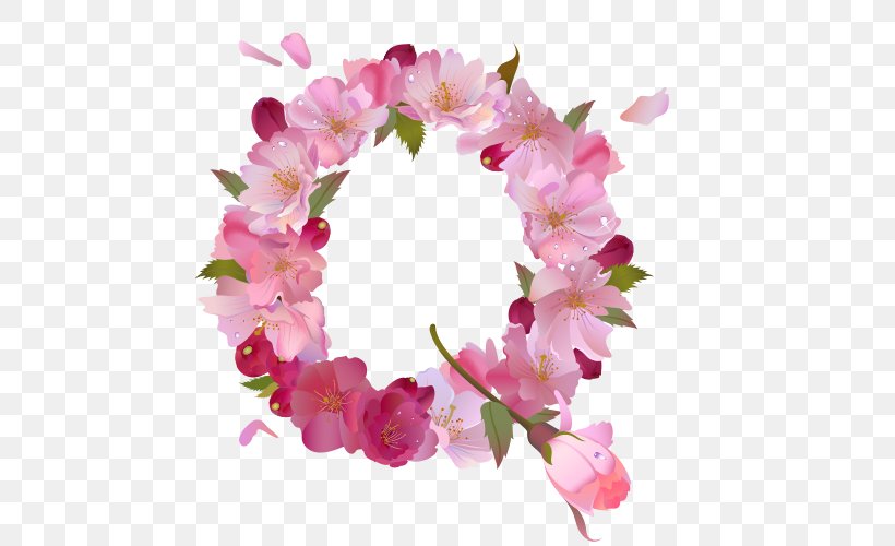 Letter Alphabet Flower Clip Art, PNG, 500x500px, Letter, Alphabet, Artificial Flower, Blossom, Cherry Blossom Download Free