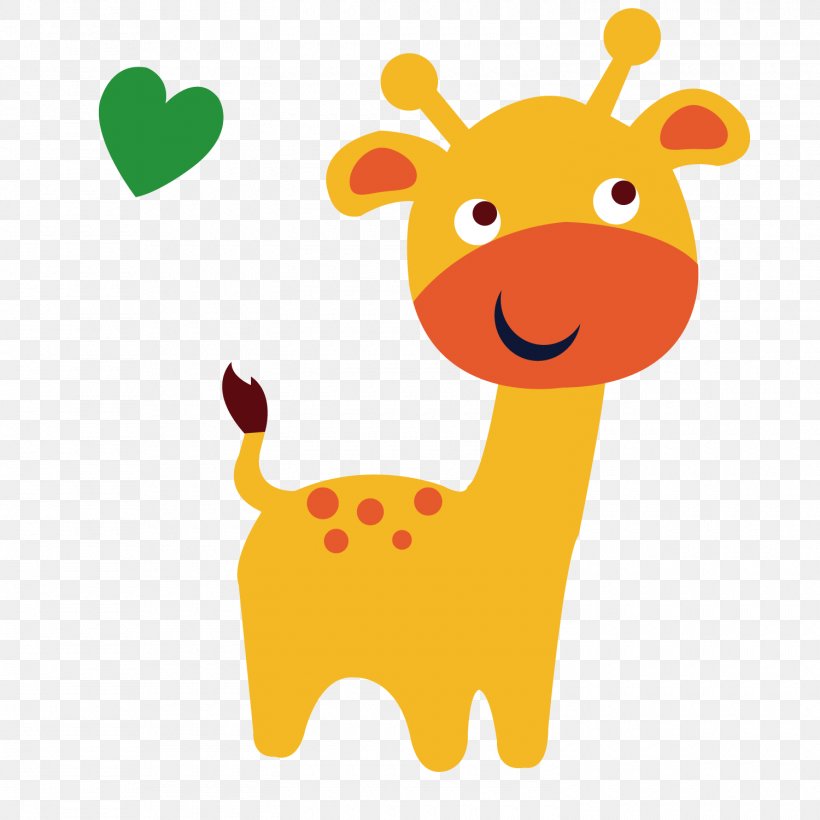 Northern Giraffe Euclidean Vector, PNG, 1500x1500px, Northern Giraffe, Comics, Deer, Giraffe, Giraffidae Download Free