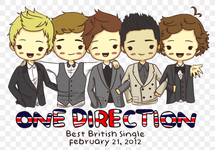 One Direction Cartoon Drawing Fan Art Caricature, PNG, 1252x874px, Watercolor, Cartoon, Flower, Frame, Heart Download Free