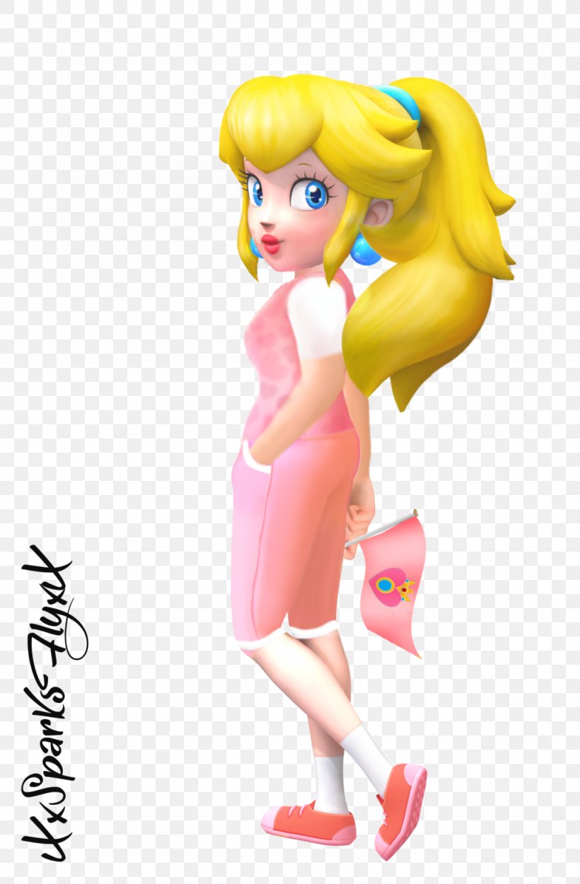 Princess Peach Princess Daisy Luigi Mario Bros., PNG, 1024x1562px, Princess Peach, Art, Barbie, Brown Hair, Cartoon Download Free