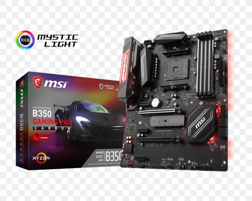 Socket AM4 MSI H270 GAMING PRO CARBON Motherboard ATX, PNG, 1024x819px, Socket Am4, Atx, Computer Component, Computer Cooling, Computer Hardware Download Free