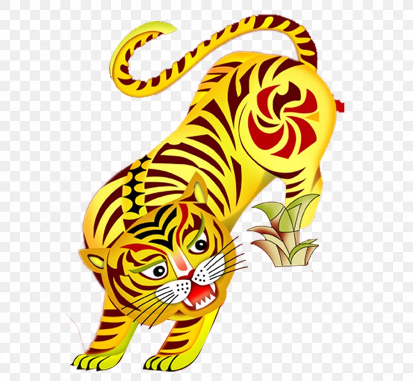 Tiger Download, PNG, 1300x1200px, Tiger, Art, Big Cats, Carnivoran, Cartoon Download Free