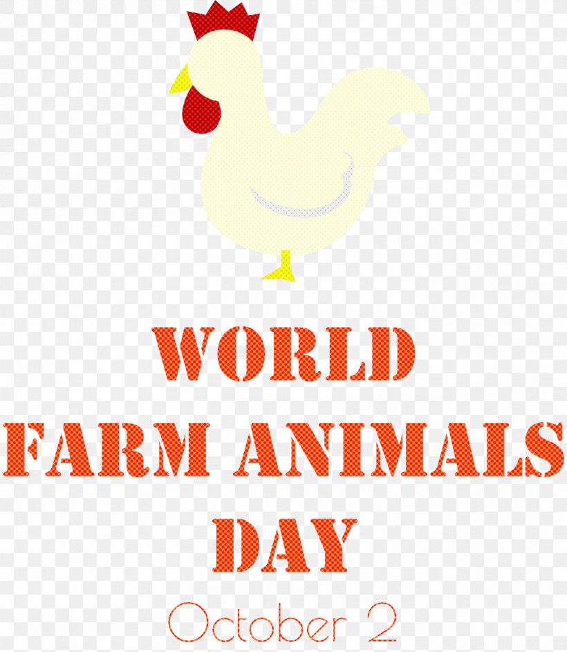 World Farm Animals Day, PNG, 2607x3000px, Landfowl, Beak, Chicken, Livestock, Logo Download Free