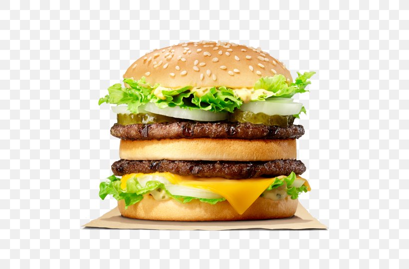 Big King Whopper Hamburger Cheeseburger McDonald's Big Mac, PNG, 500x540px, Big King, American Food, Barbecue, Big Mac, Breakfast Sandwich Download Free